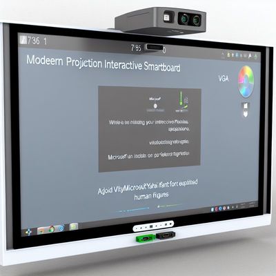 Make Your Meetings More Interactive with Our Projection Interactive Smartboard and VGA Inputs
